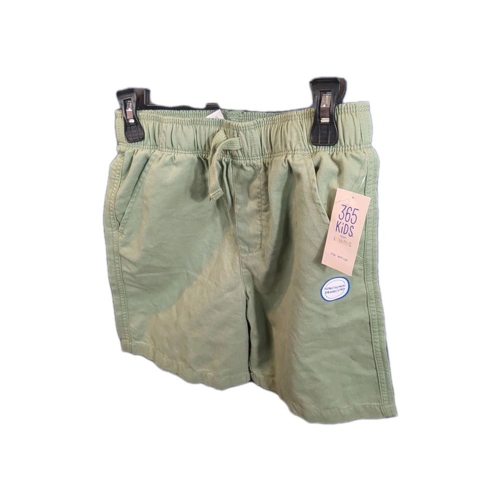 NWT 365 Kids from GARANIMALS Boys Size 10 Woven Shorts Solid• Green